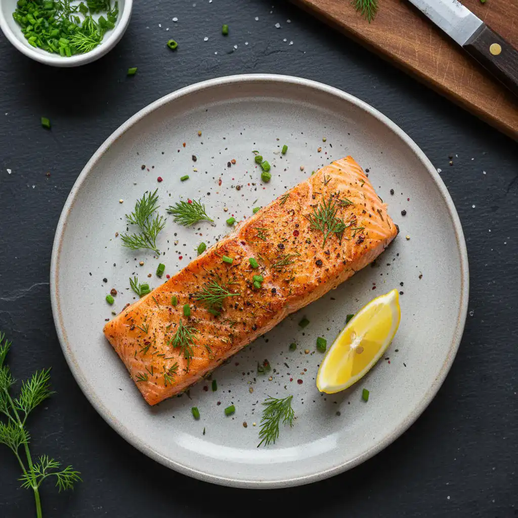 Laag FODMAP Airfryer Zalm