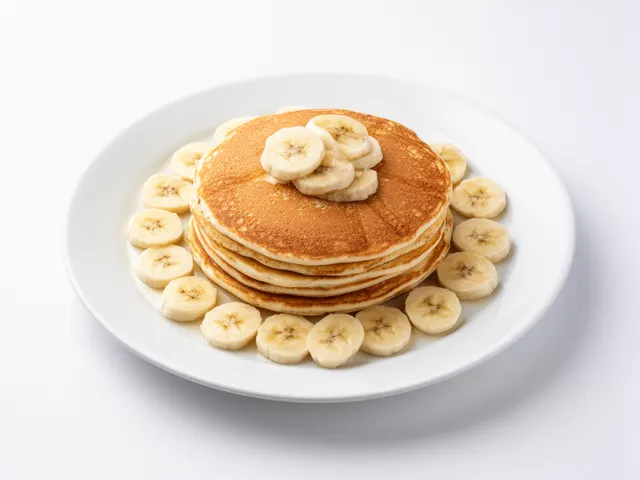 Low FODMAP Banana Pancakes