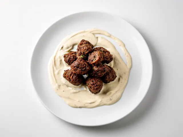 Low FODMAP Beef Kofta with Tahini Sauce