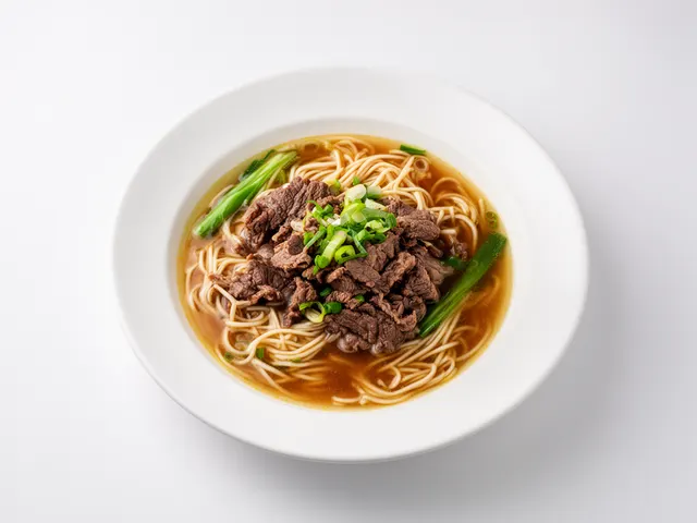 Low FODMAP Beef Noodle Soup