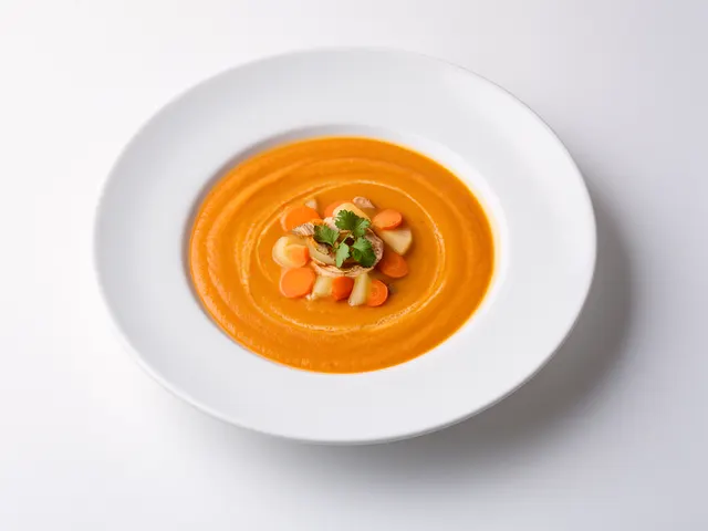 Low FODMAP Carrot and Ginger Soup