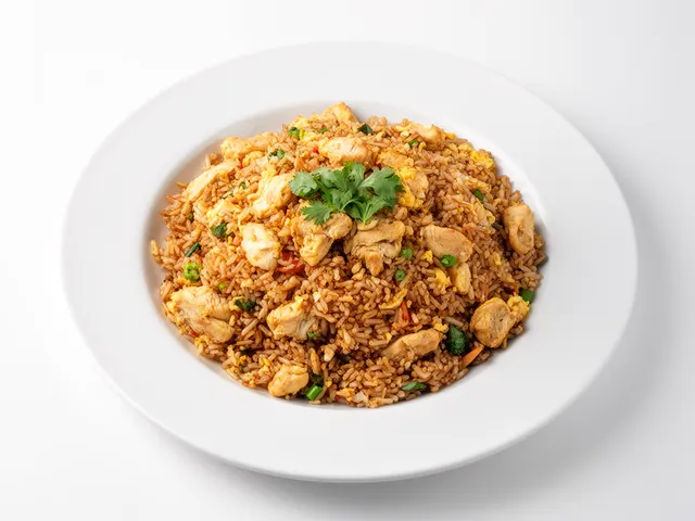 Low FODMAP 'Better Than Takeout' Chicken Fried Rice