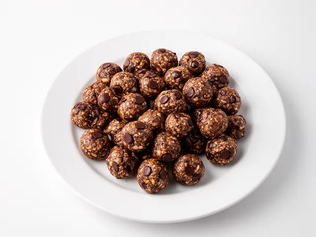 Low FODMAP Chocolate Chip Energy Bites