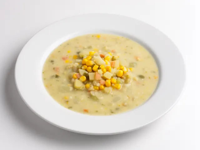 Low FODMAP Corn and Potato Chowder