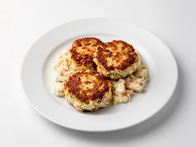 Low FODMAP Crab Cakes