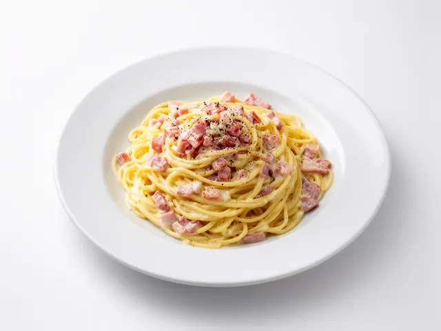 Low FODMAP Pasta Carbonara