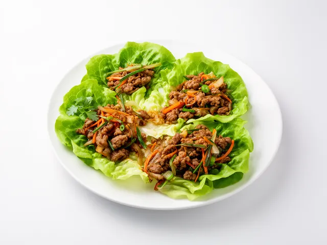 Low FODMAP San Choy Bow (Asian Pork Lettuce Wraps)