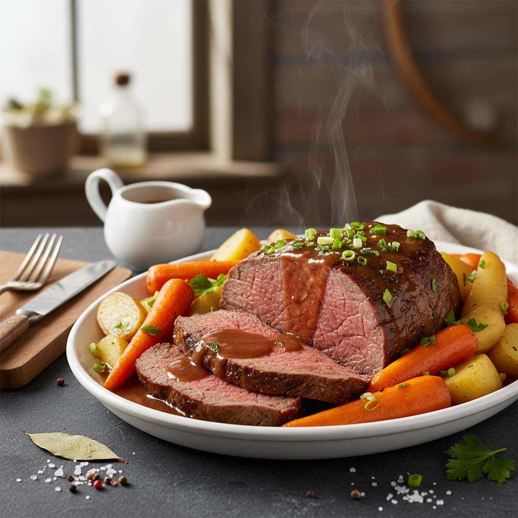 Low FODMAP Slow Cooker Pot Roast