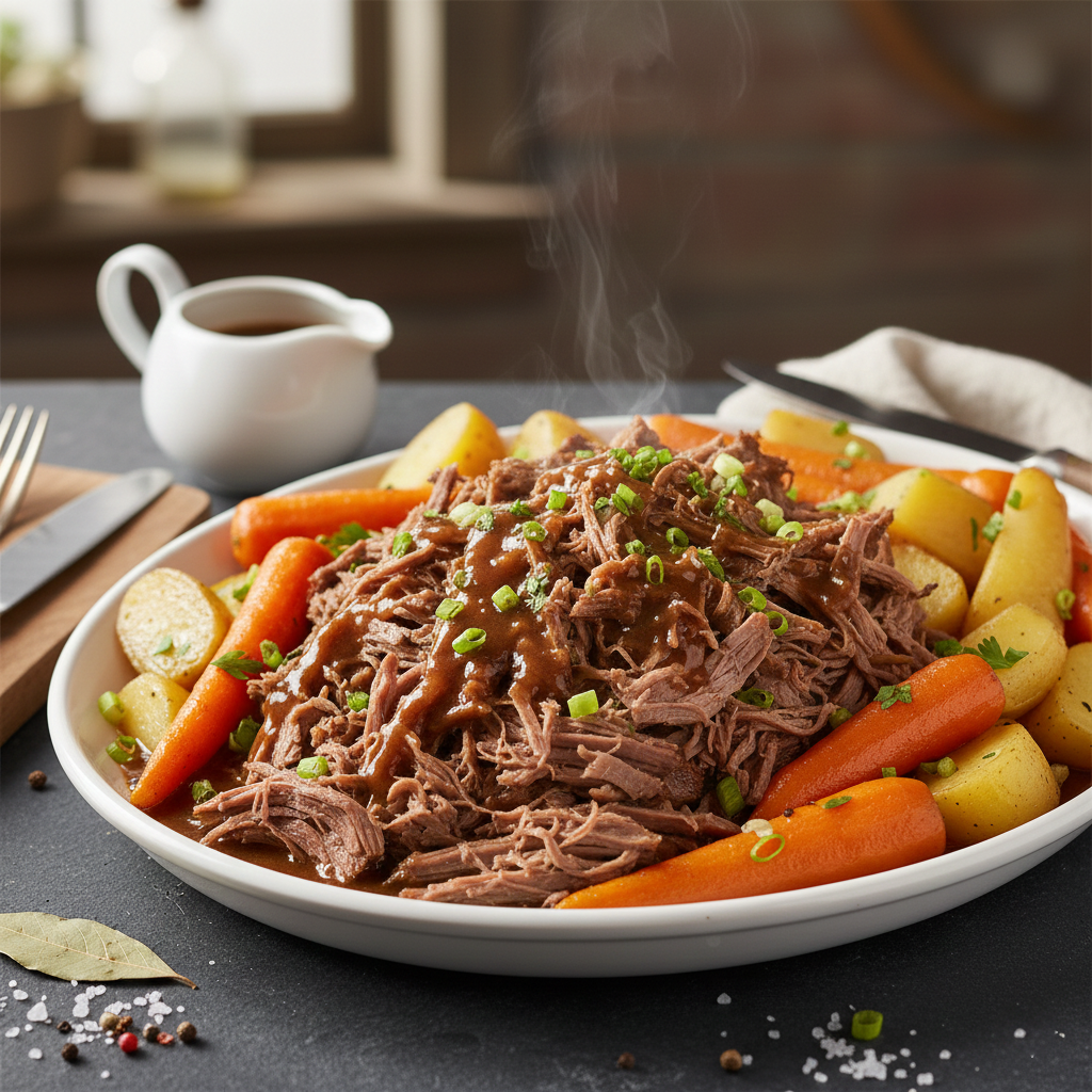 Low FODMAP Slow Cooker Pulled Pork