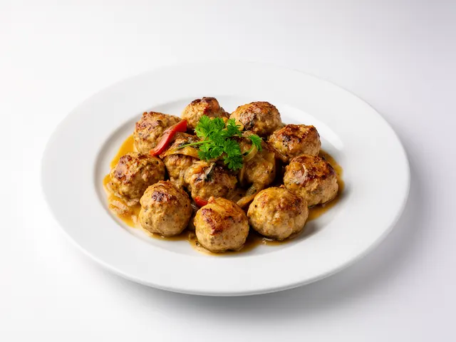 Low FODMAP Swedish Chicken Meatballs