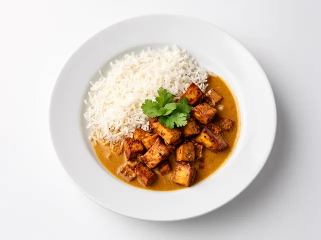 Low FODMAP Tempeh Coconut Curry Bowls