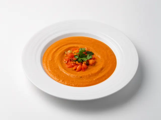 Low FODMAP Tomato Carrot Soup