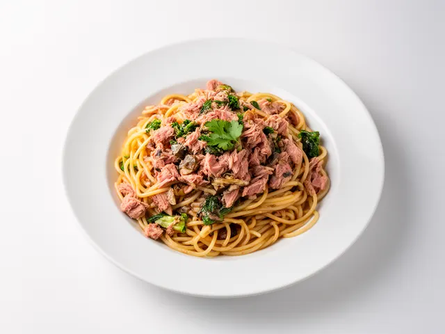 Low FODMAP Tuscan Tuna Pasta