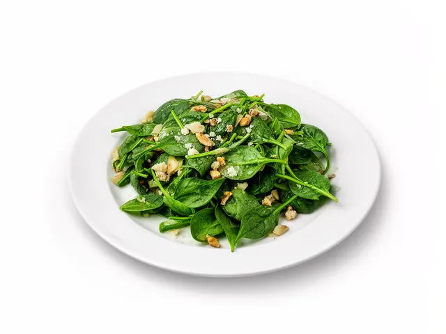 Low FODMAP Skillet Buffalo Chicken and Spinach Salad